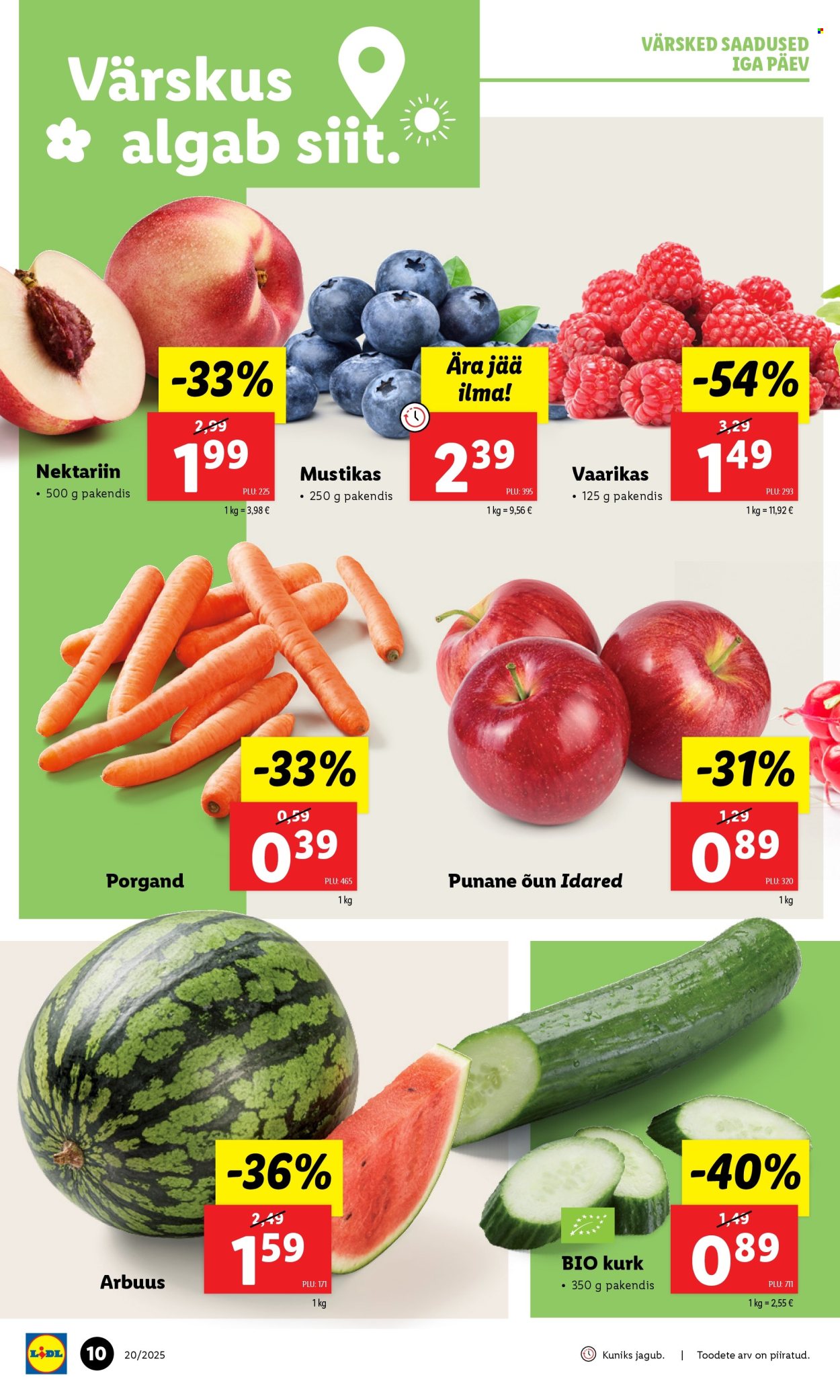 Lidl kliendileht - 15.05.2025 - 18.05.2025. Lehekülg 10