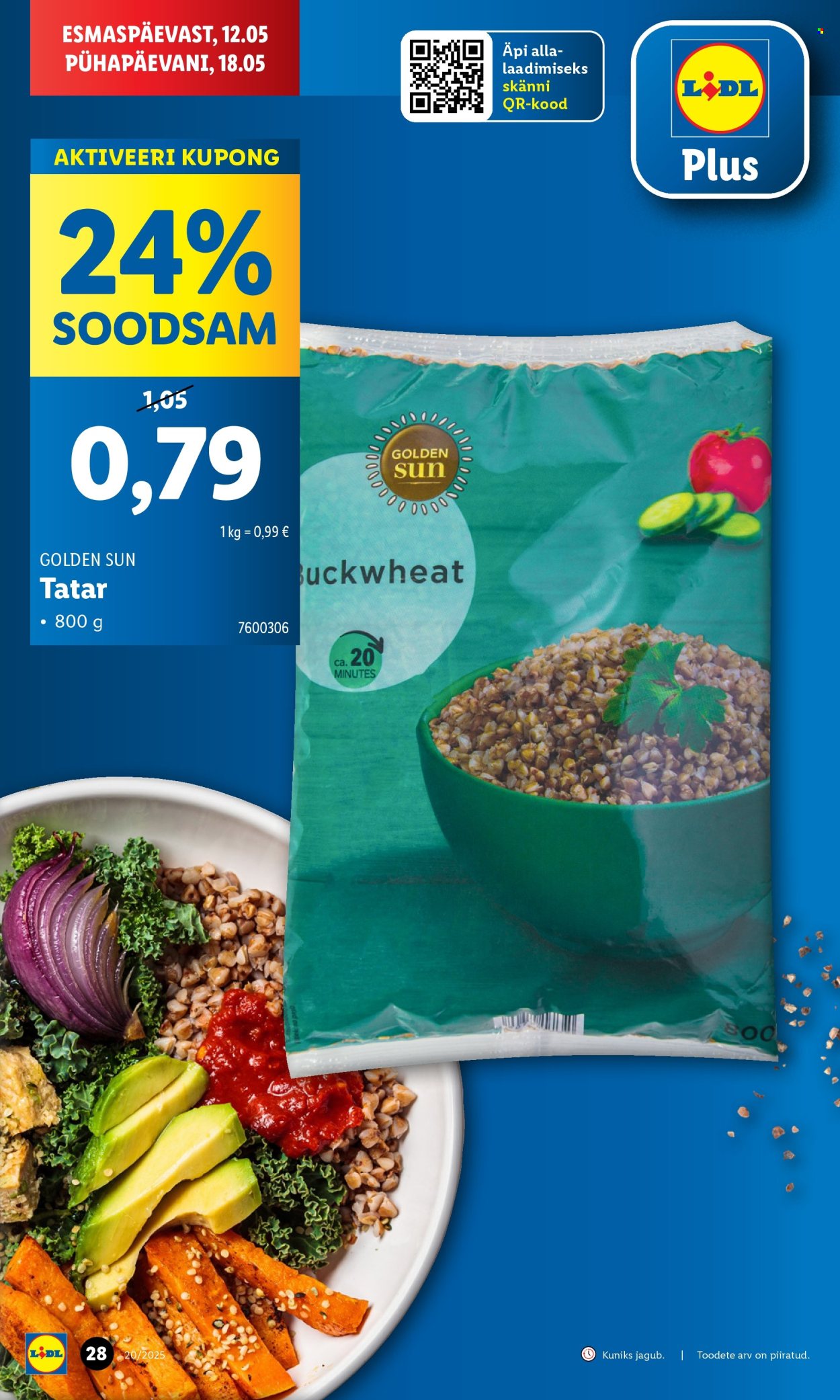 Lidl kliendileht - 15.05.2025 - 18.05.2025. Lehekülg 28
