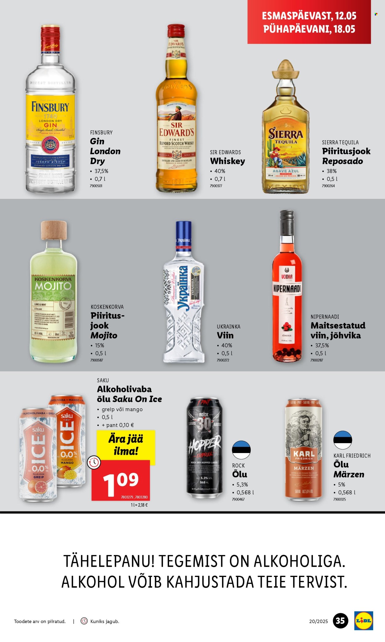 Lidl kliendileht - 15.05.2025 - 18.05.2025. Lehekülg 35