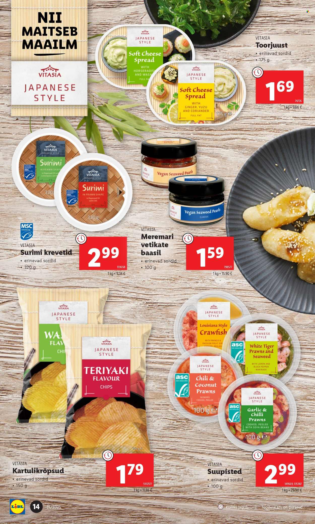 Lidl kliendileht - 19.05.2025 - 25.05.2025. Lehekülg 14