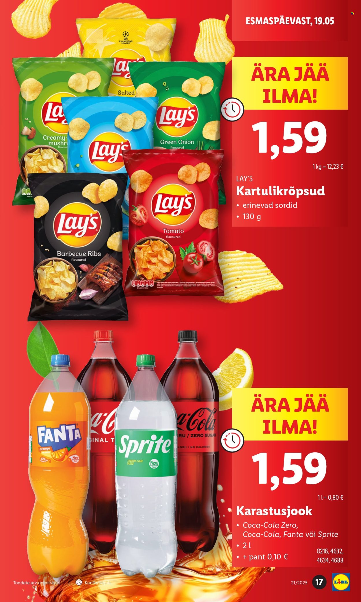 Lidl kliendileht - 19.05.2025 - 25.05.2025. Lehekülg 17
