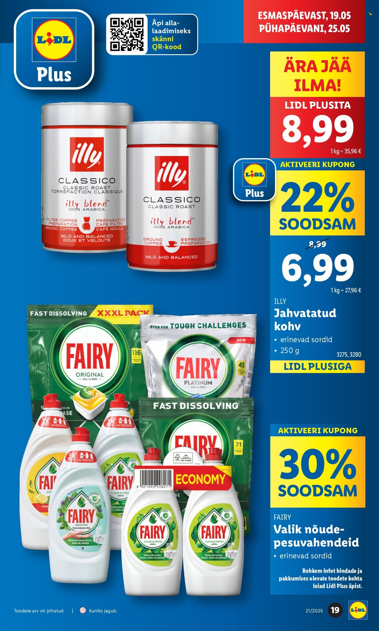 Lidl kliendileht - 19.05.2025 - 25.05.2025. Lehekülg 19