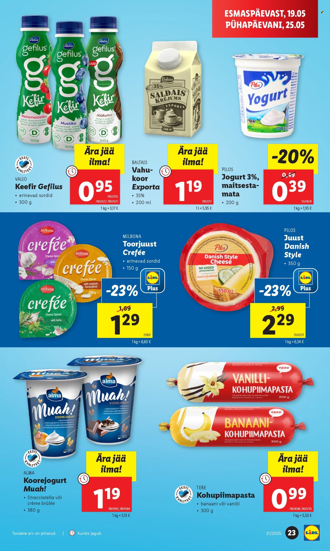 Lidl kliendileht - 19.05.2025 - 25.05.2025. Lehekülg 23