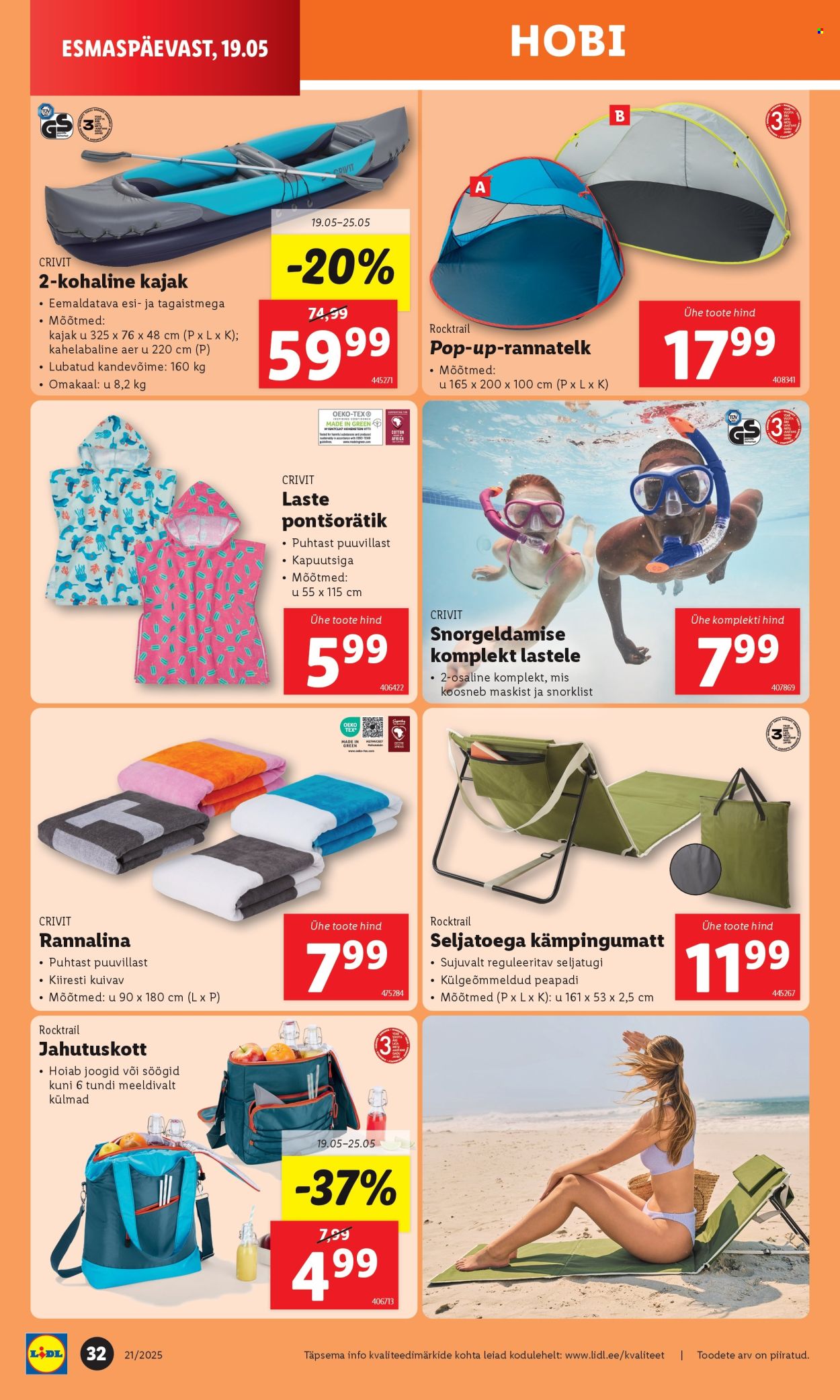 Lidl kliendileht - 19.05.2025 - 25.05.2025. Lehekülg 32