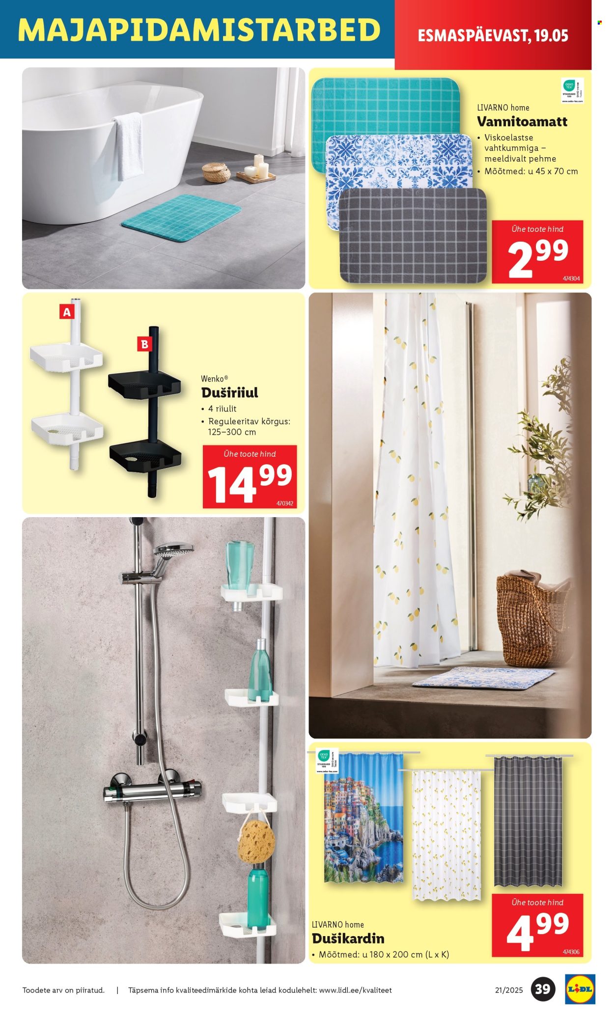 Lidl kliendileht - 19.05.2025 - 25.05.2025. Lehekülg 39