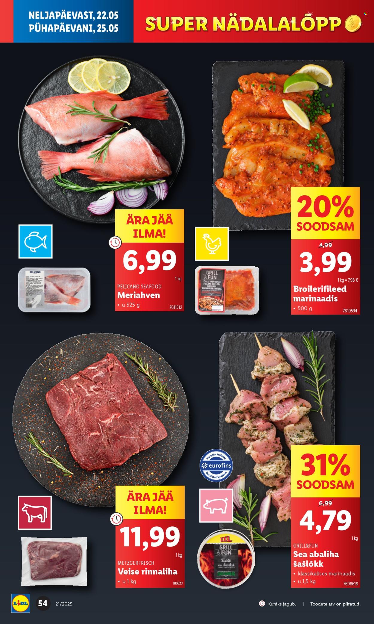 Lidl kliendileht - 19.05.2025 - 25.05.2025. Lehekülg 54