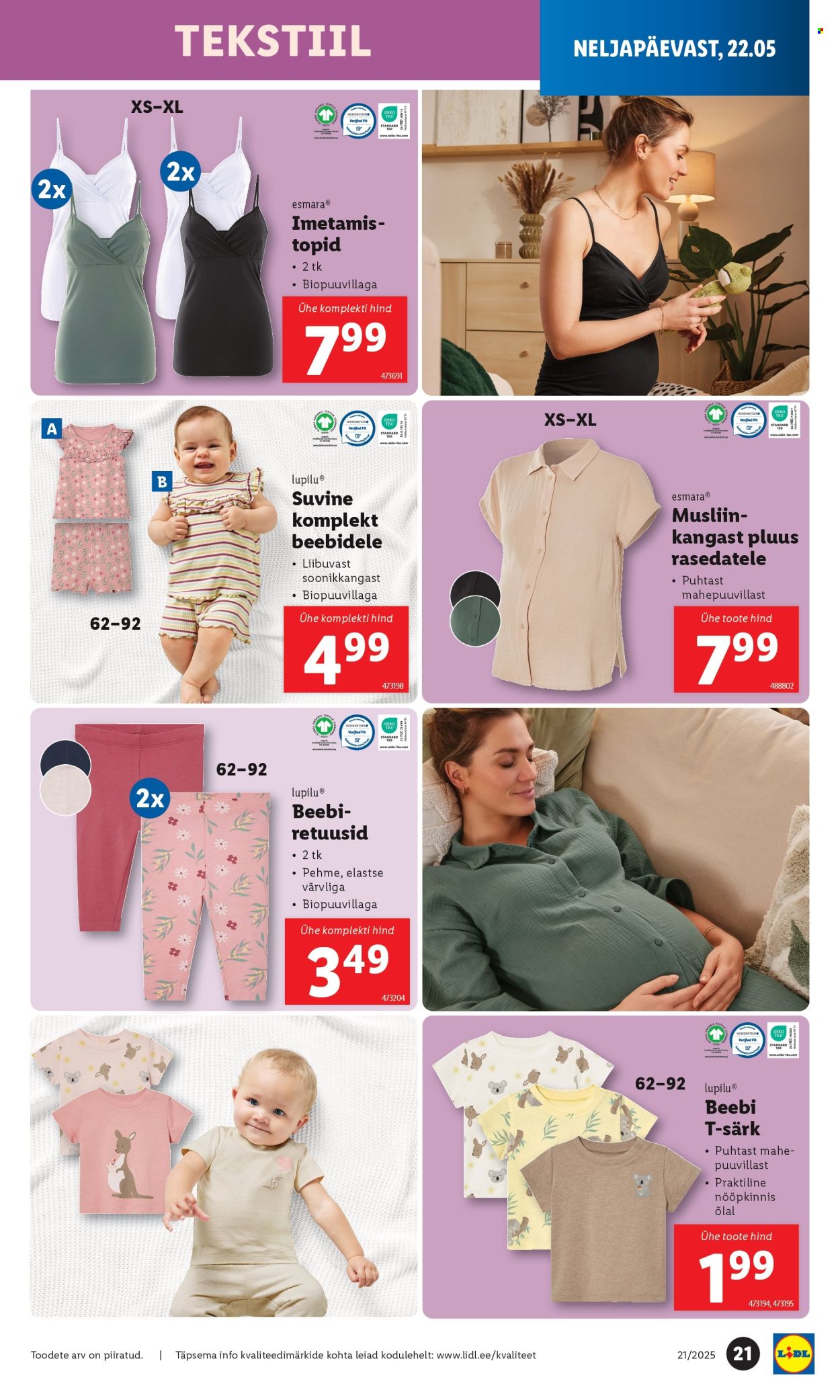 Lidl kliendileht - 19.05.2025 - 25.05.2025. Lehekülg 21