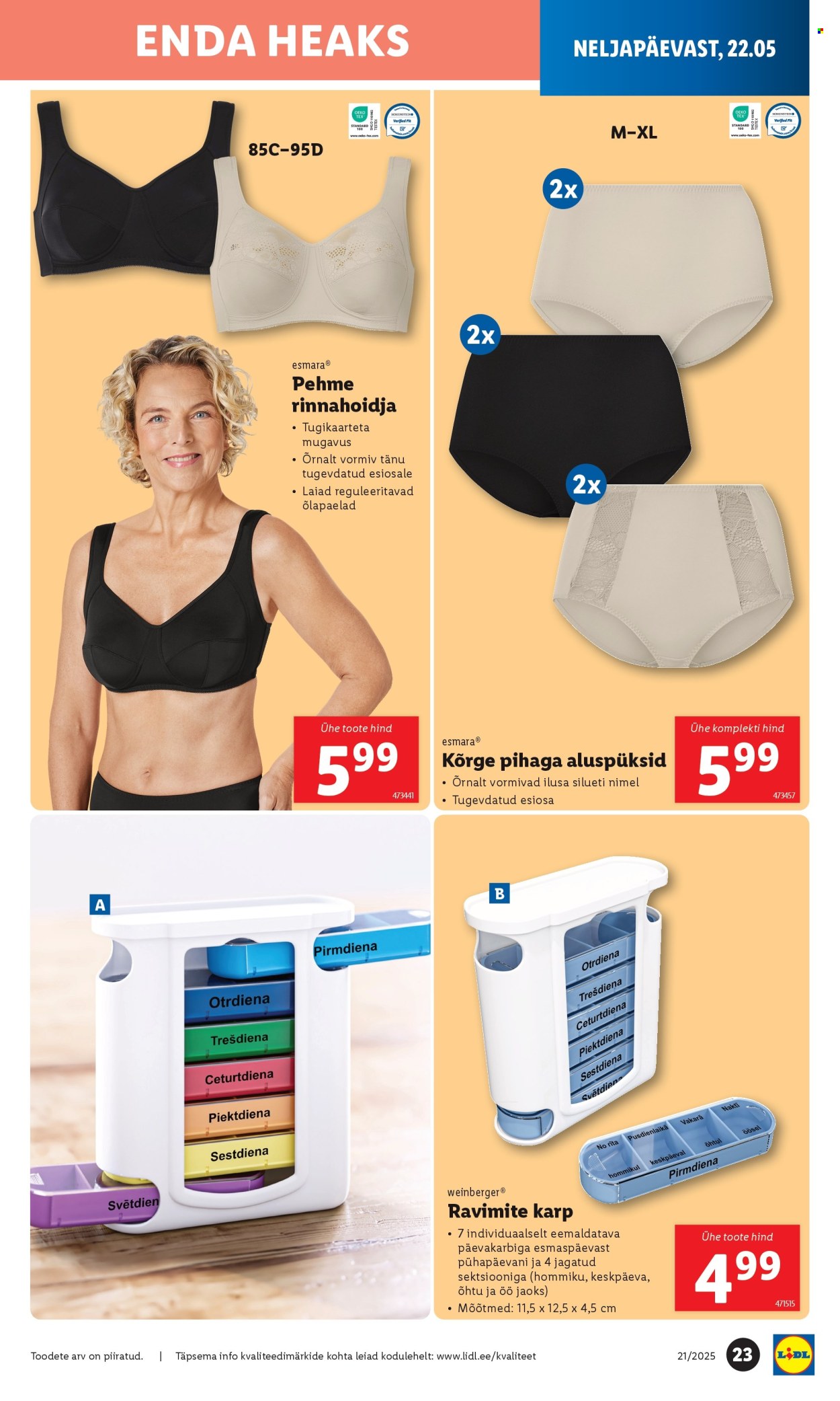 Lidl kliendileht - 19.05.2025 - 25.05.2025. Lehekülg 23