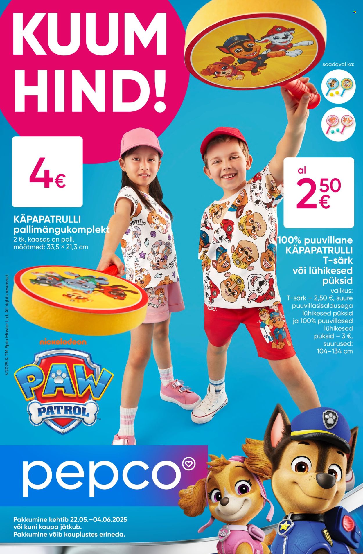 Pepco kliendileht - 22.05.2025 - 04.06.2025. Lehekülg 1