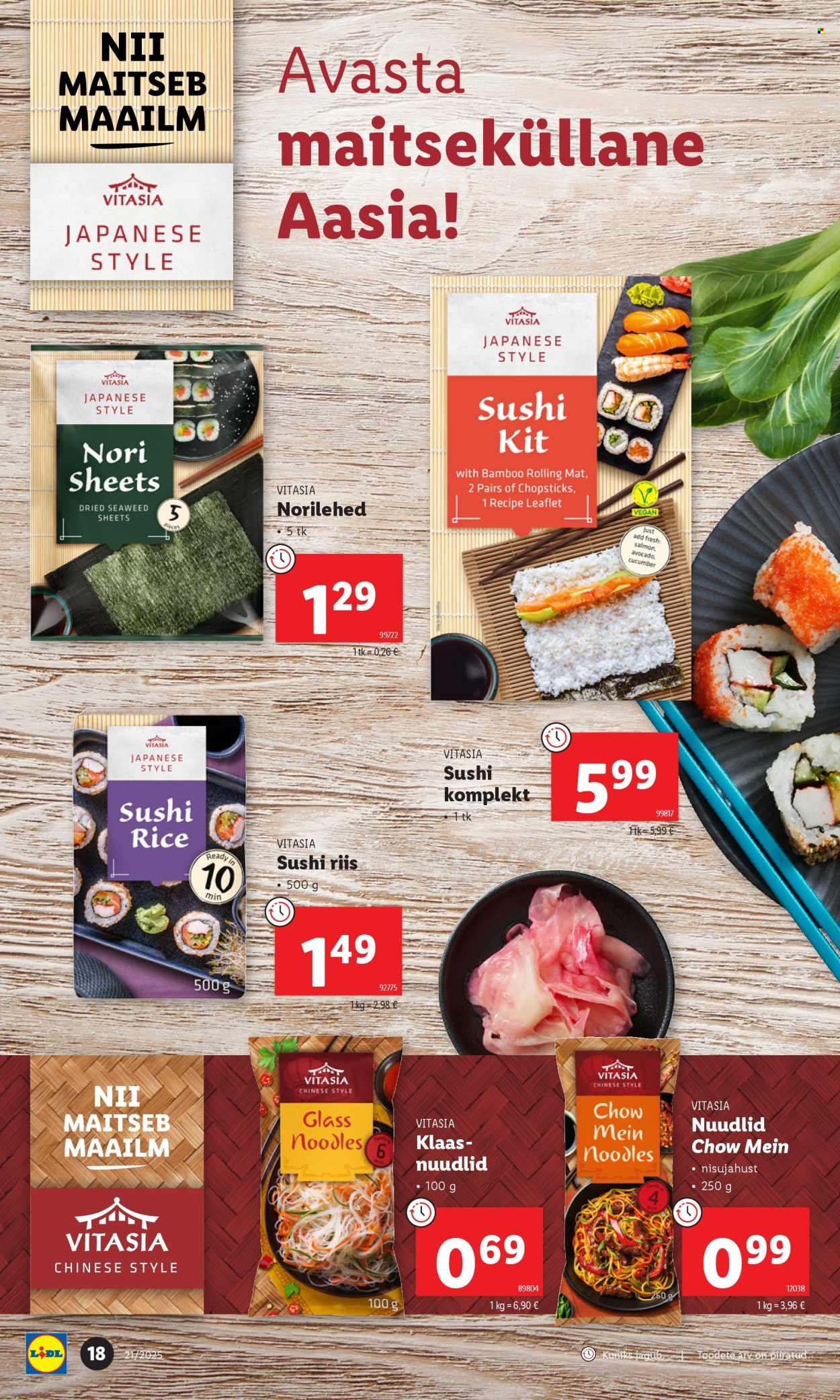 Lidl kliendileht - 22.05.2025 - 25.05.2025. Lehekülg 18