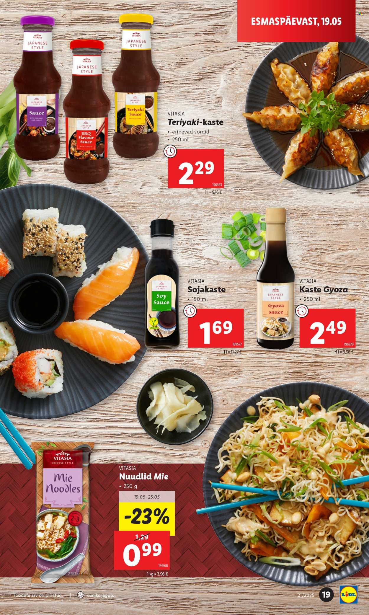 Lidl kliendileht - 22.05.2025 - 25.05.2025. Lehekülg 19