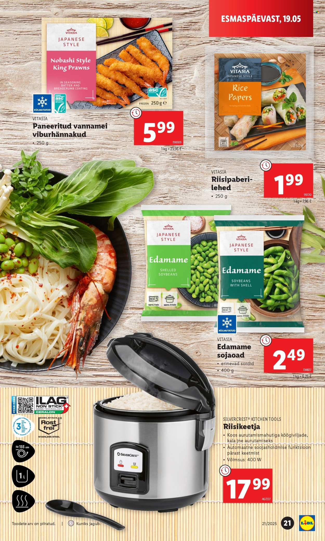 Lidl kliendileht - 22.05.2025 - 25.05.2025. Lehekülg 21