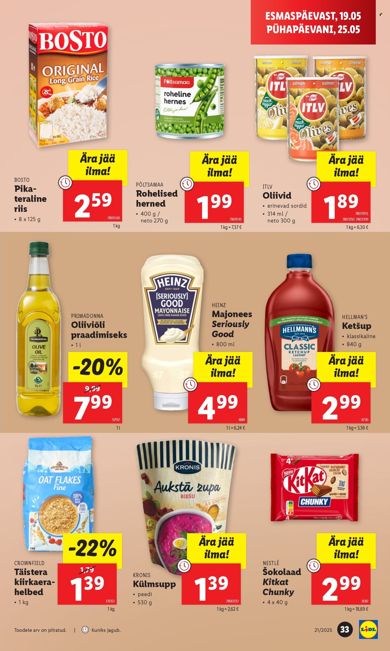 Lidl kliendileht - 22.05.2025 - 25.05.2025. Lehekülg 33
