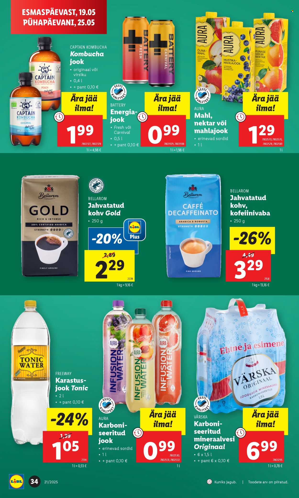 Lidl kliendileht - 22.05.2025 - 25.05.2025. Lehekülg 34