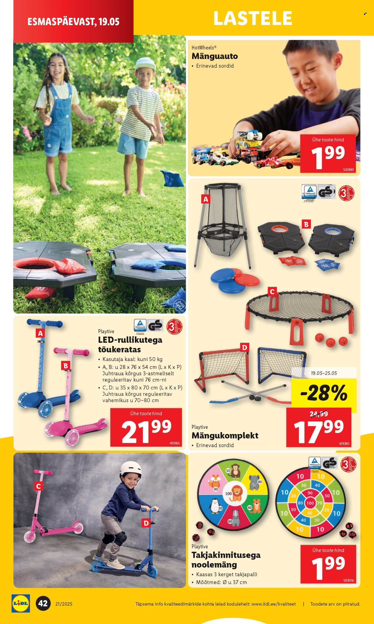 Lidl kliendileht - 22.05.2025 - 25.05.2025. Lehekülg 42