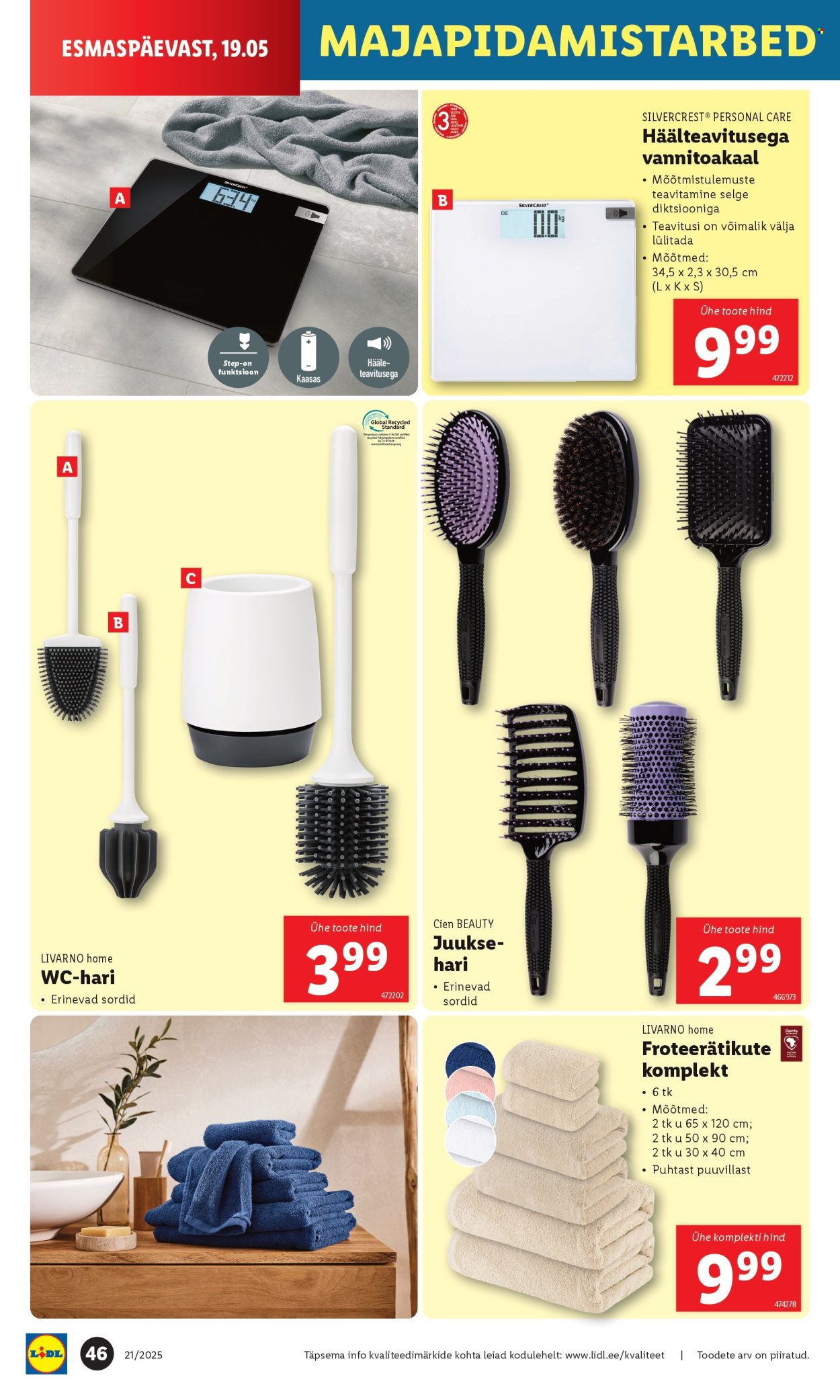 Lidl kliendileht - 22.05.2025 - 25.05.2025. Lehekülg 46