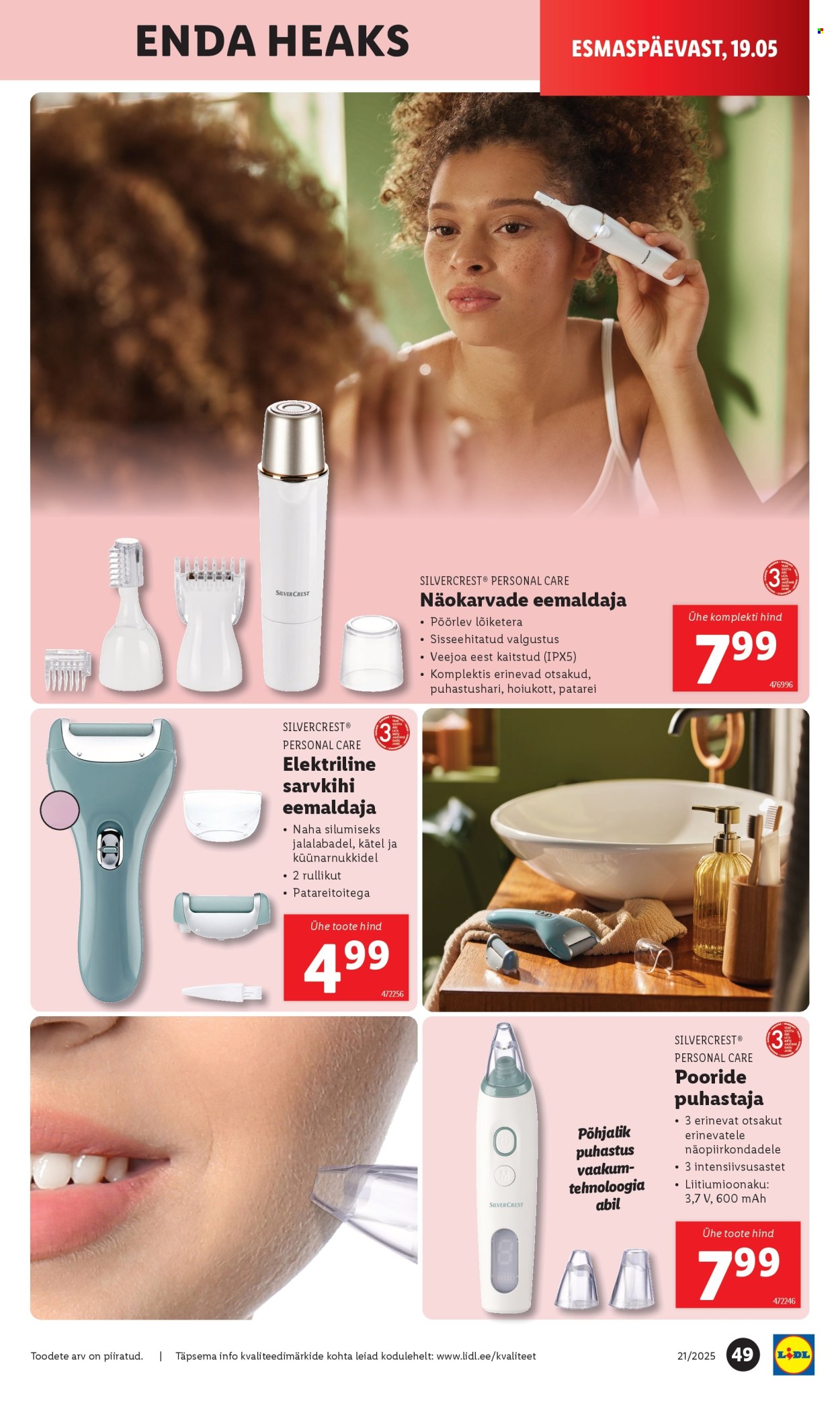 Lidl kliendileht - 22.05.2025 - 25.05.2025. Lehekülg 49