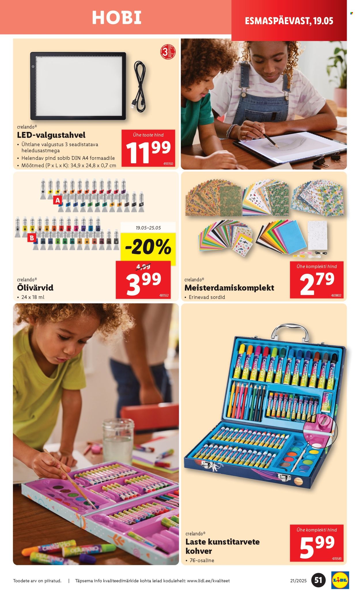 Lidl kliendileht - 22.05.2025 - 25.05.2025. Lehekülg 51