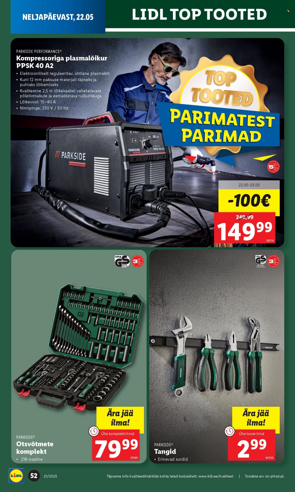 Lidl kliendileht - 22.05.2025 - 25.05.2025. Lehekülg 52