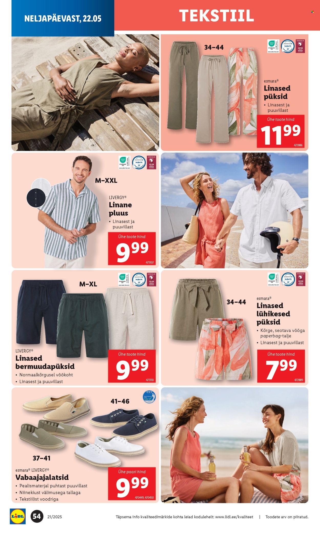 Lidl kliendileht - 22.05.2025 - 25.05.2025. Lehekülg 54