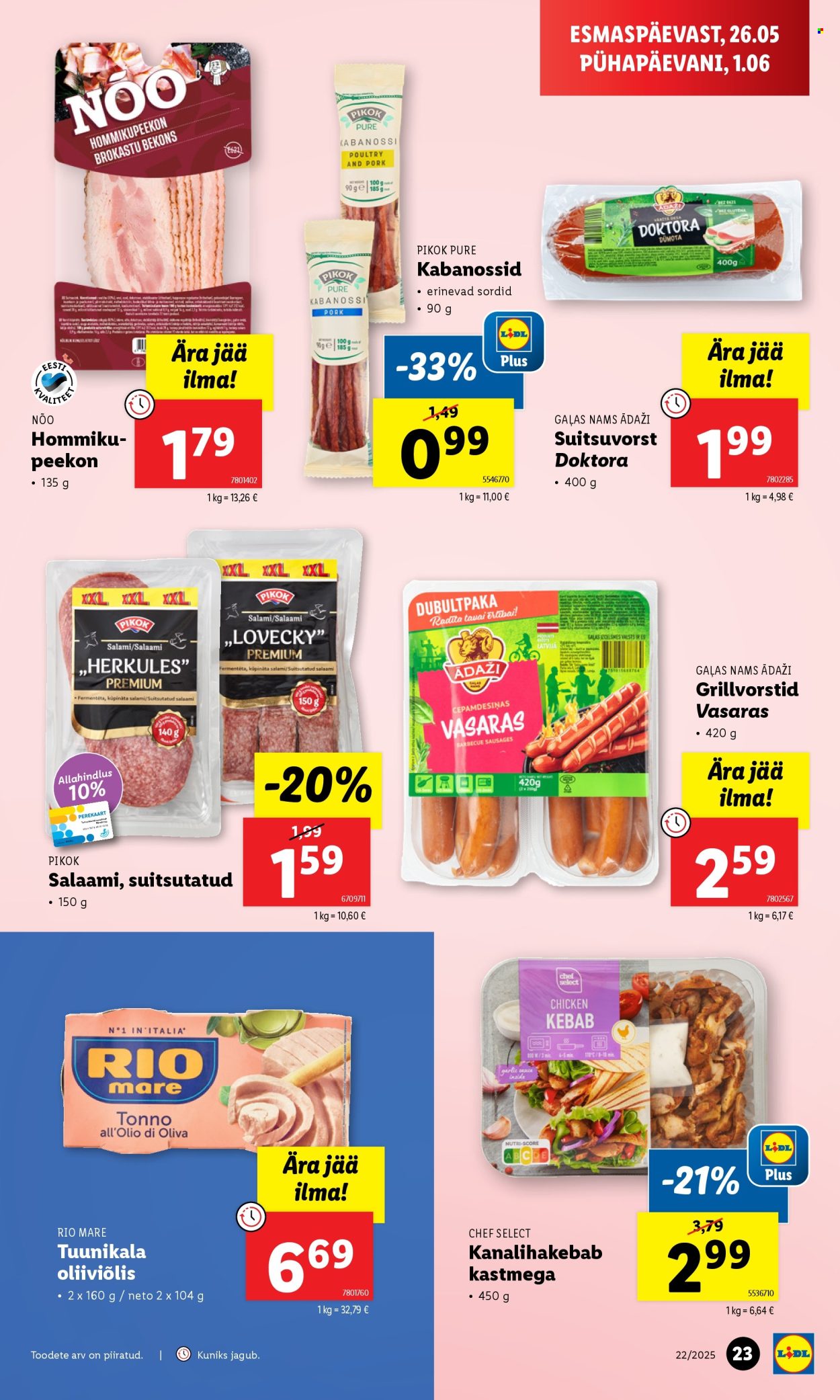 Lidl kliendileht - 26.05.2025 - 01.06.2025. Lehekülg 23