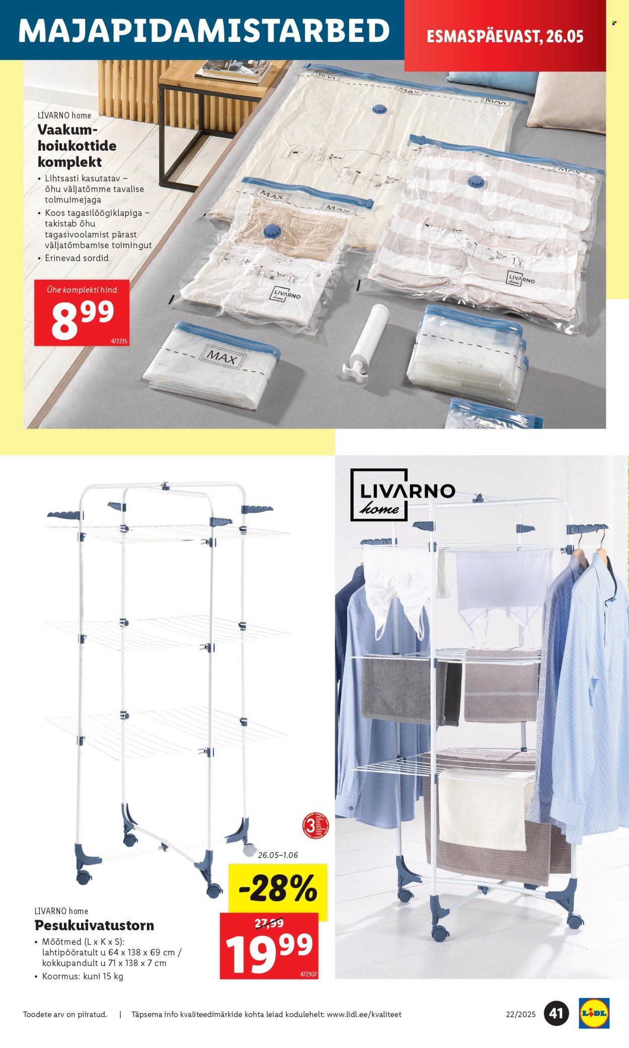 Lidl kliendileht - 26.05.2025 - 01.06.2025. Lehekülg 41