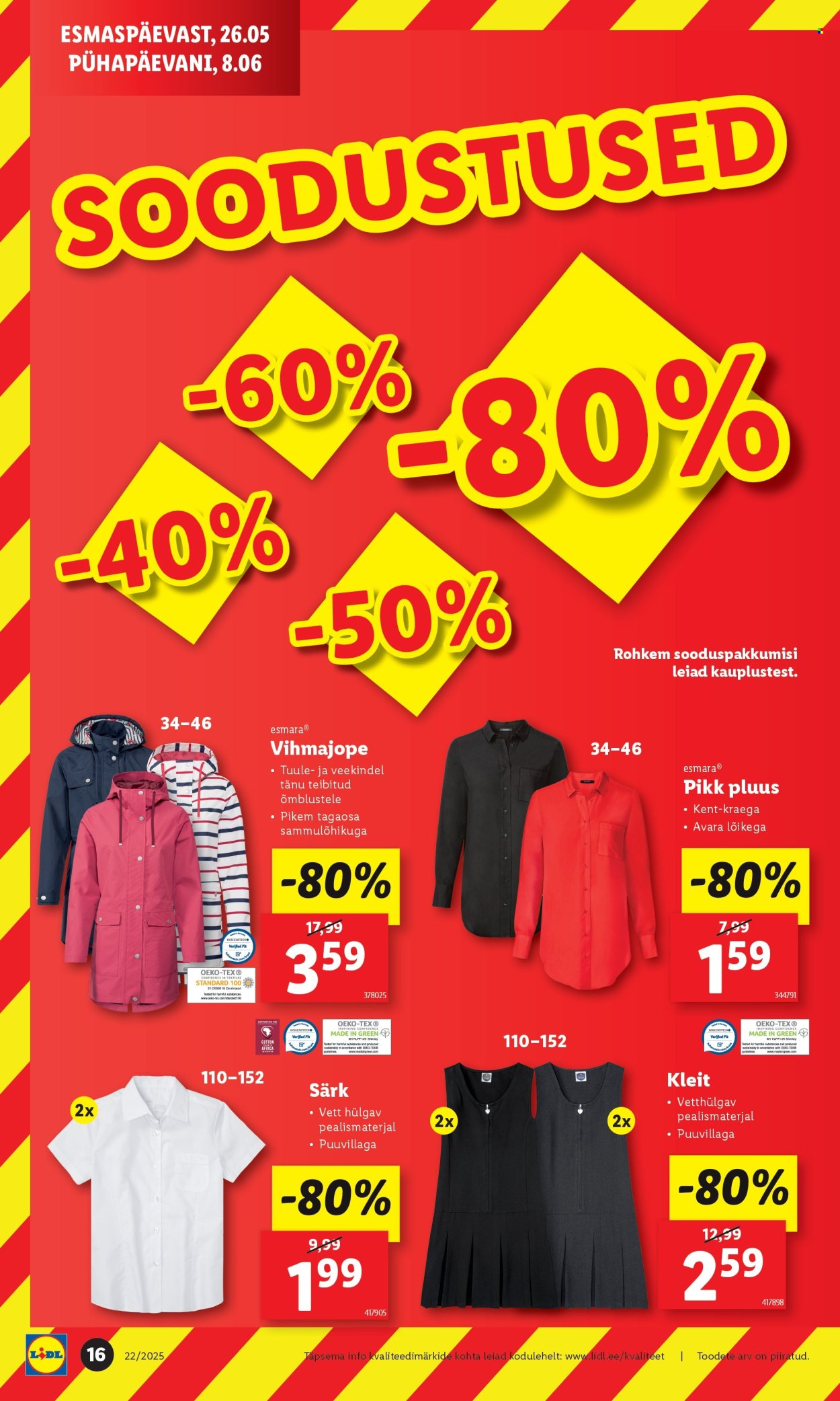 Lidl kliendileht - 26.05.2025 - 01.06.2025. Lehekülg 16