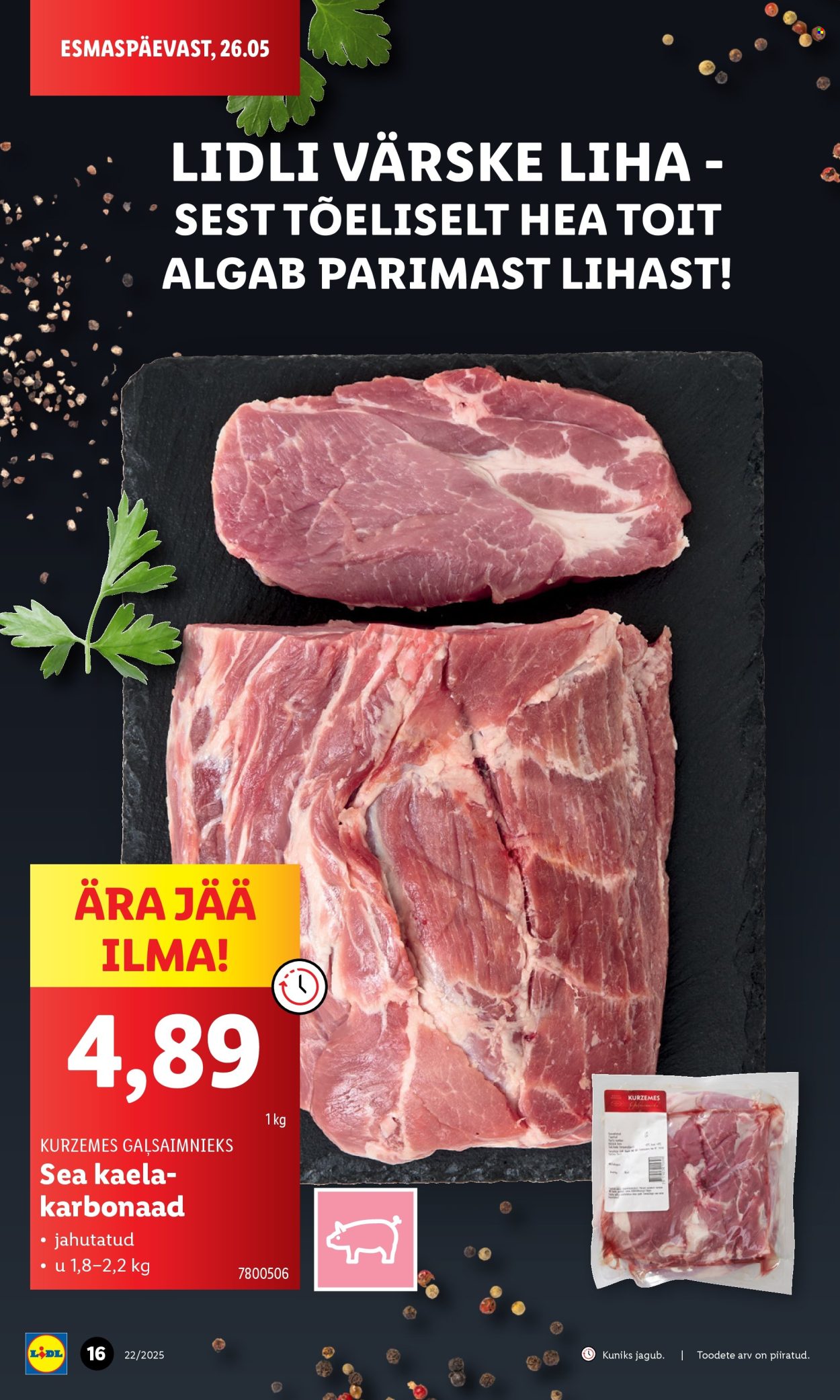 Lidl kliendileht - 29.05.2025 - 01.06.2025. Lehekülg 16