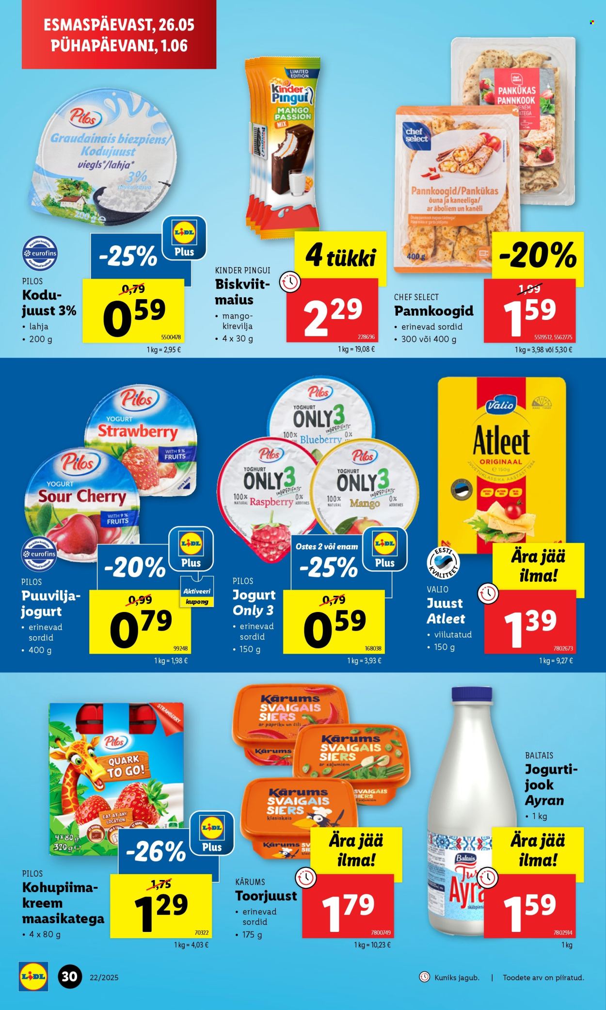 Lidl kliendileht - 29.05.2025 - 01.06.2025. Lehekülg 30
