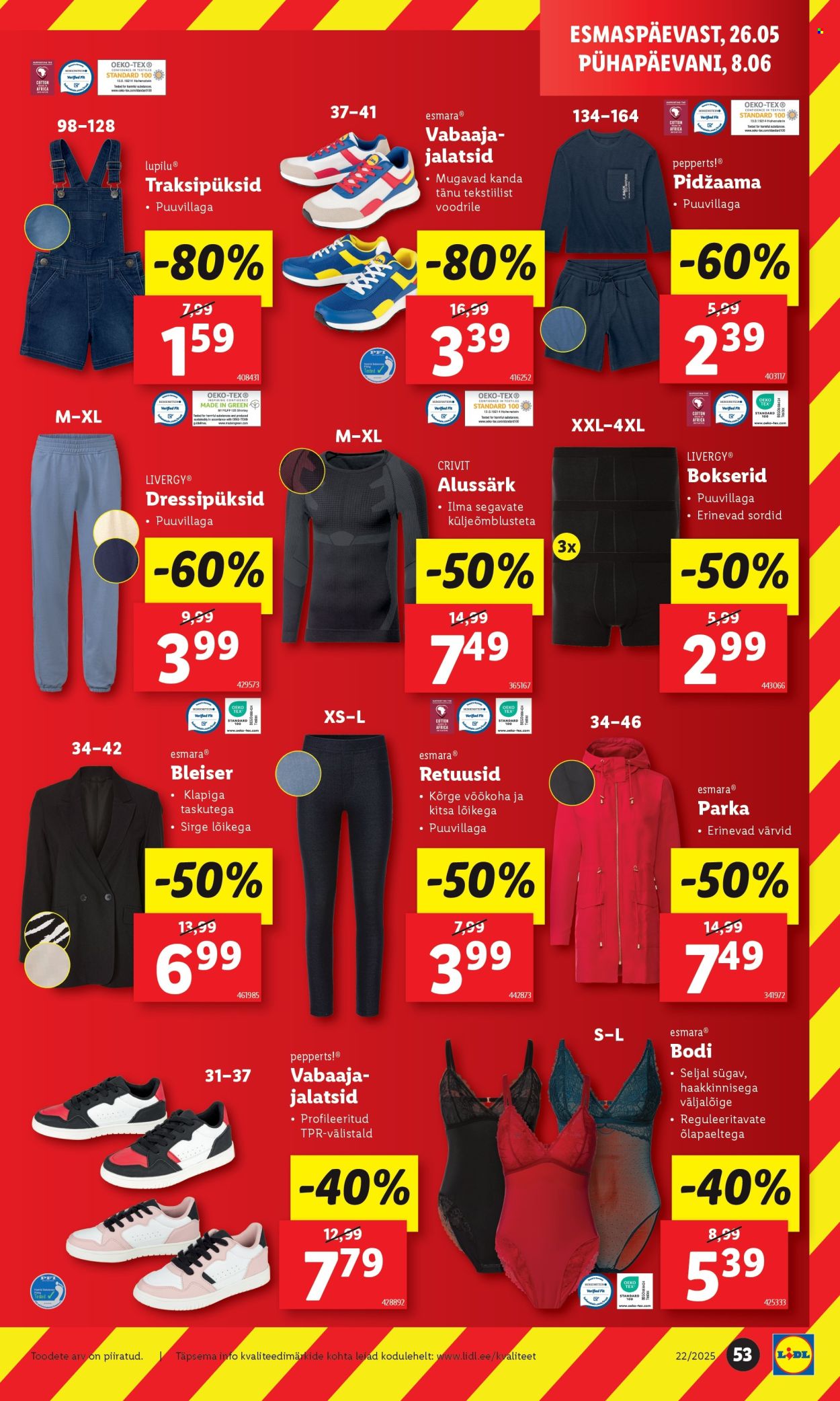 Lidl kliendileht - 29.05.2025 - 01.06.2025. Lehekülg 53