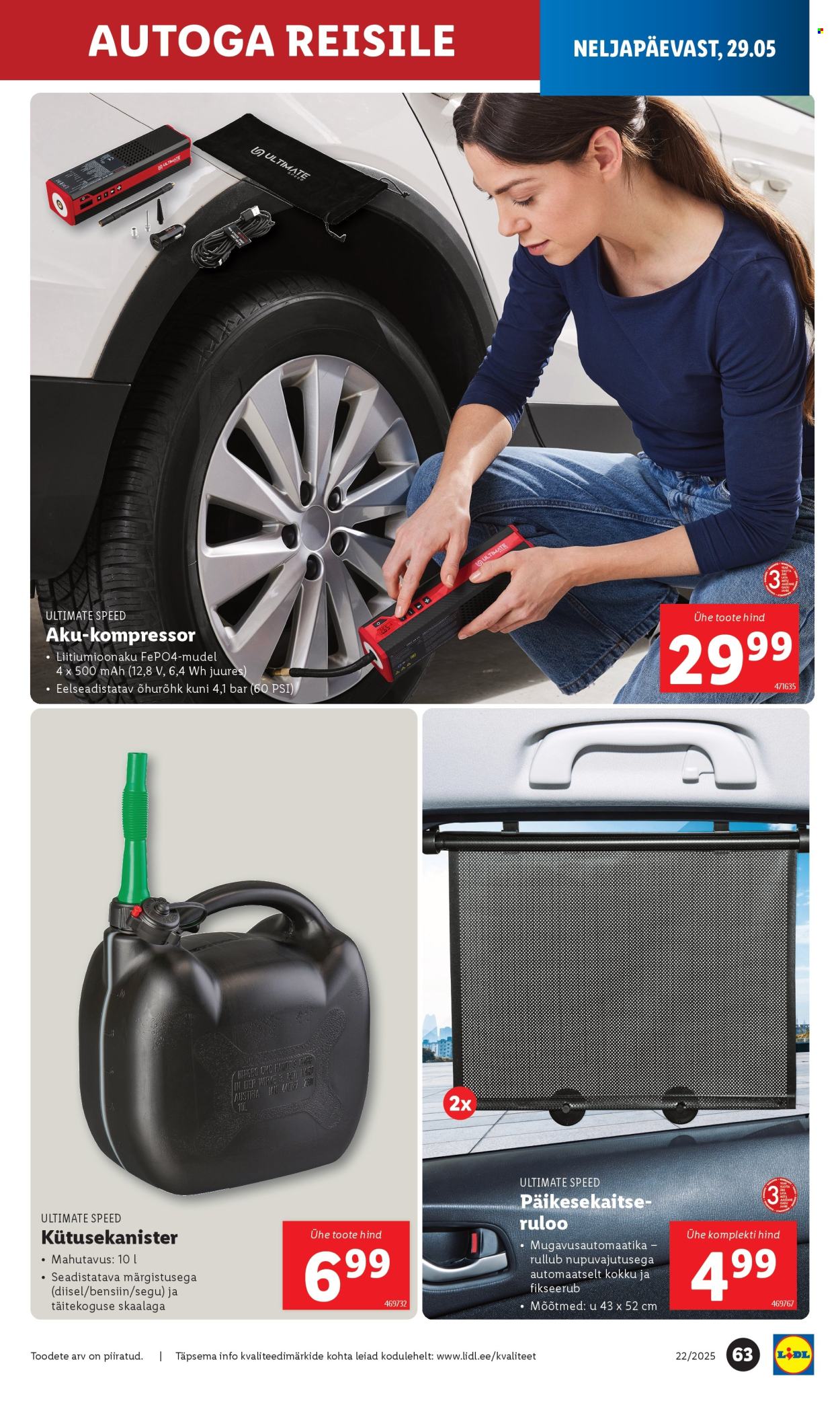 Lidl kliendileht - 29.05.2025 - 01.06.2025. Lehekülg 63