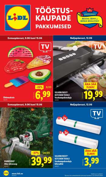 Kaupluse Lidl kliendileht - 09.06.2025 - 15.06.2025.