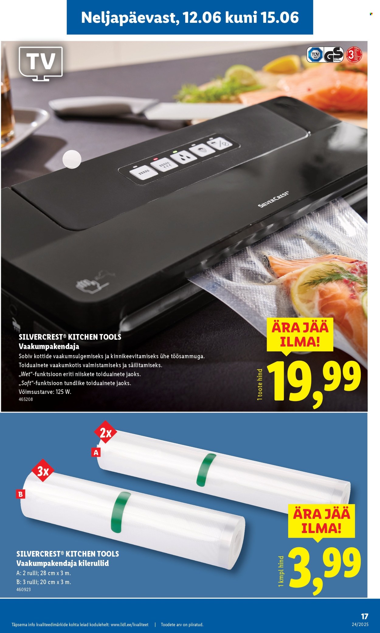 Lidl kliendileht - 09.06.2025 - 15.06.2025. Lehekülg 17