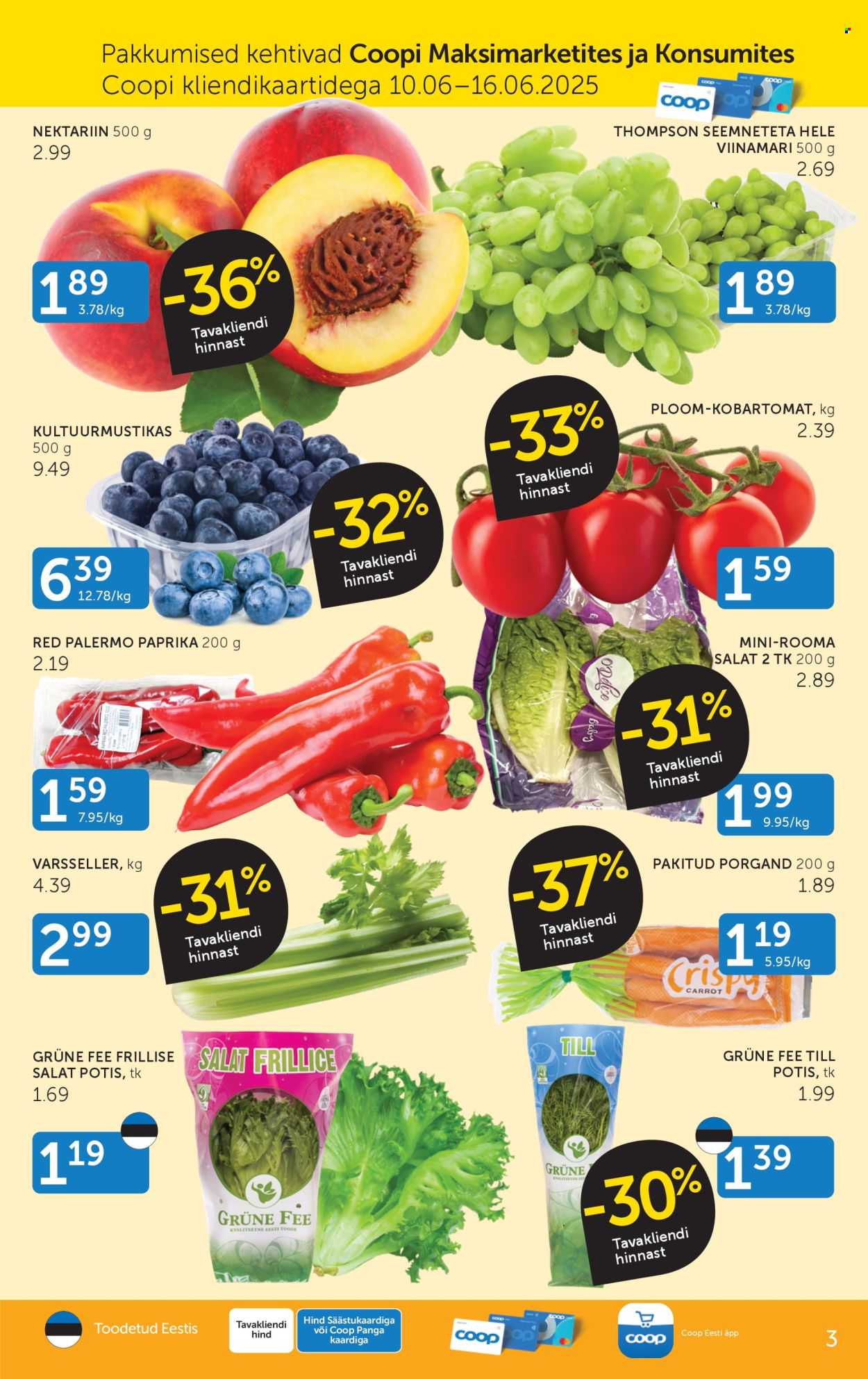 Coop kliendileht - 10.06.2025 - 24.06.2025. Lehekülg 3