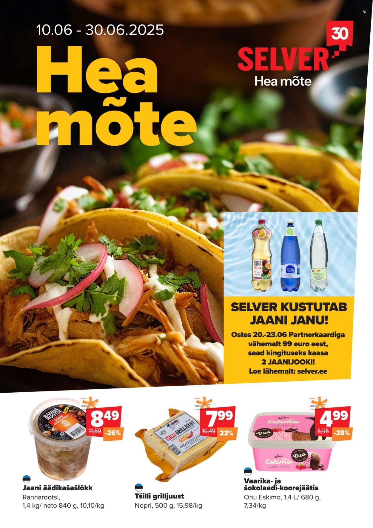 Selver kliendileht - 10.06.2025 - 30.06.2025. Lehekülg 1