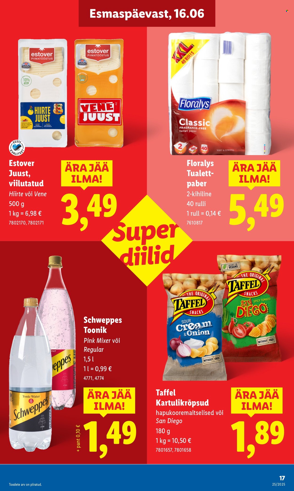 Lidl kliendileht - 16.06.2025 - 22.06.2025. Lehekülg 17
