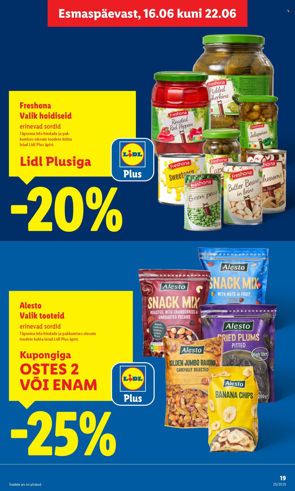 Lidl kliendileht - 16.06.2025 - 22.06.2025. Lehekülg 19