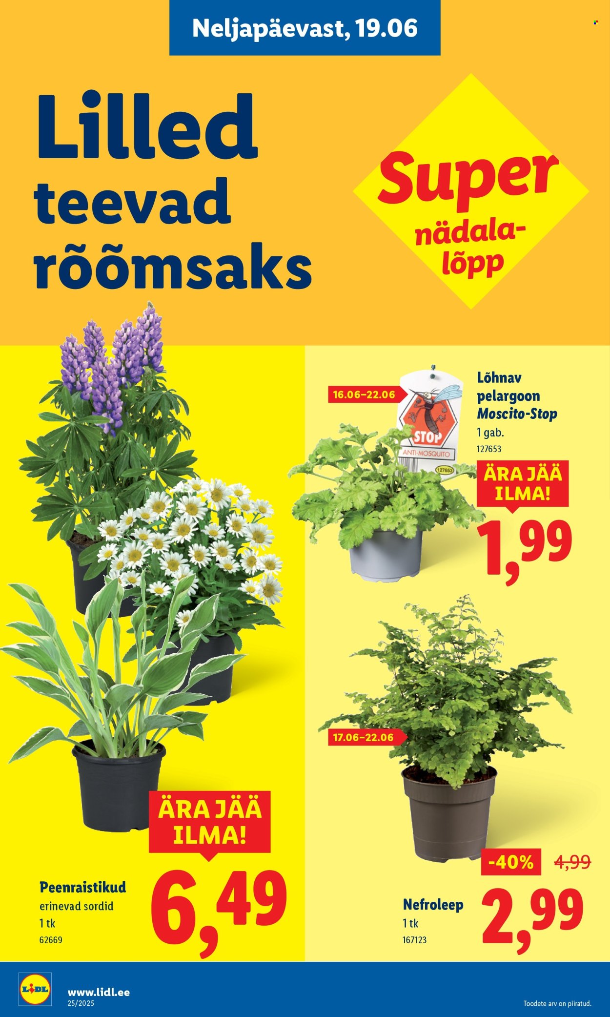 Lidl kliendileht - 16.06.2025 - 22.06.2025. Lehekülg 54