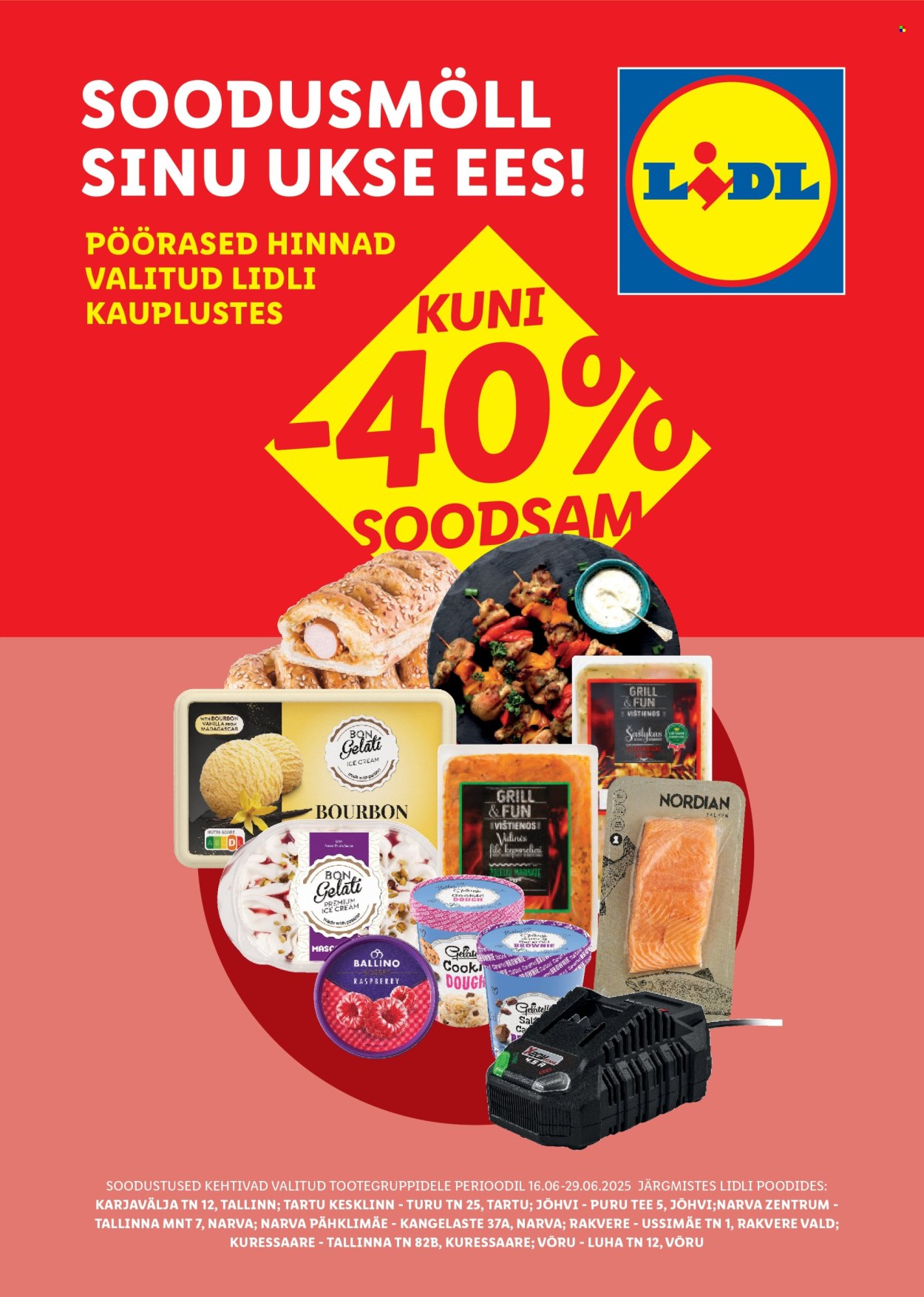 Lidl kliendileht - 16.06.2025 - 22.06.2025. Lehekülg 1