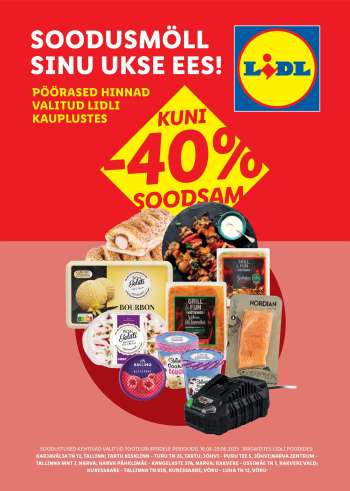 Kaupluse Lidl kliendileht - 16.06.2025 - 22.06.2025.