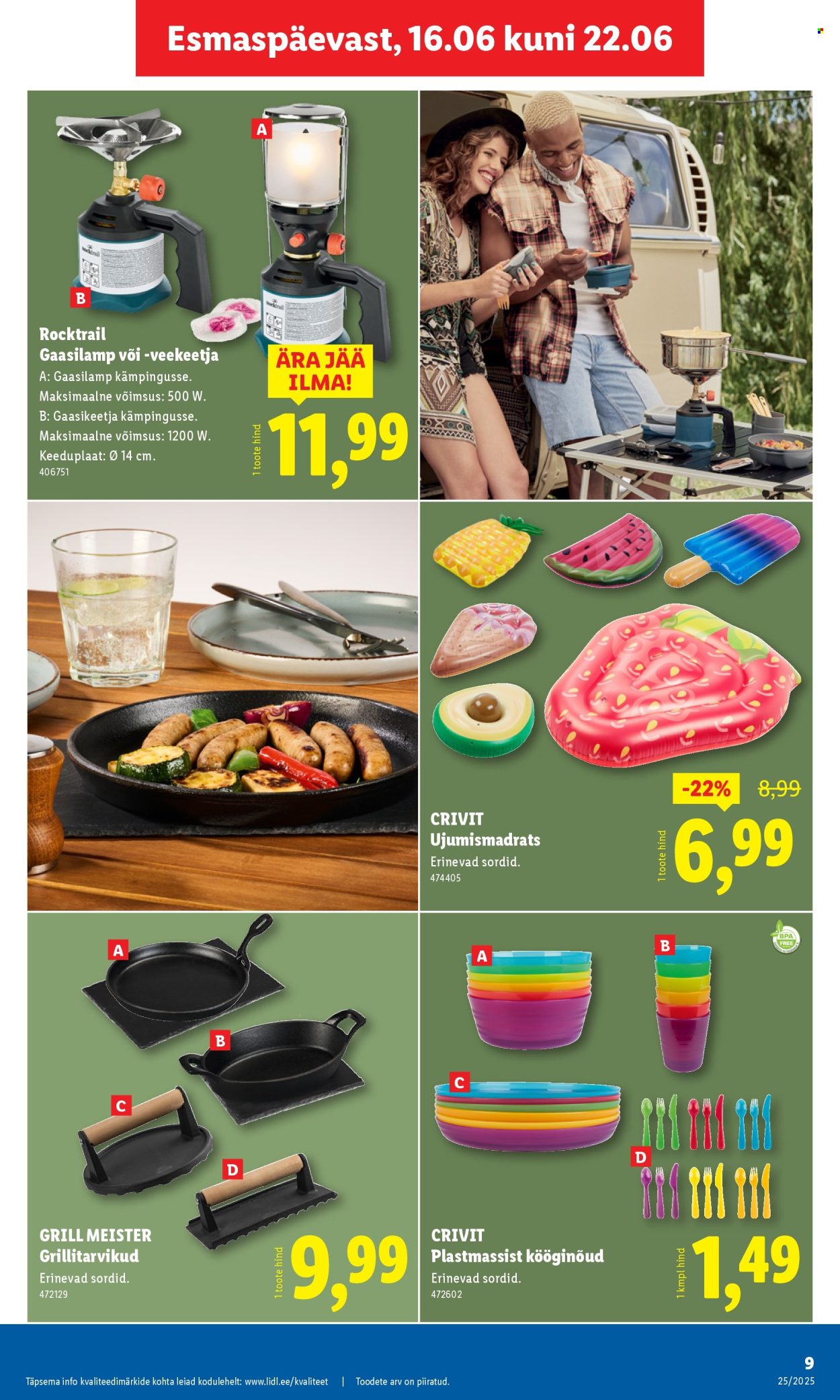 Lidl kliendileht - 16.06.2025 - 22.06.2025. Lehekülg 9