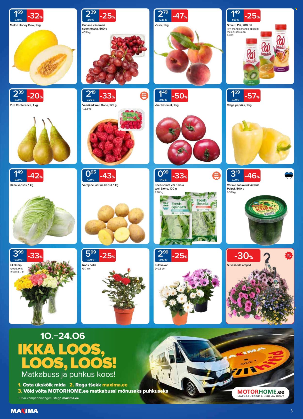 Maxima kliendileht - 17.06.2025 - 23.06.2025. Lehekülg 3