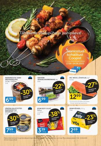Kaupluse Coop kliendileht - 17.06.2025 - 24.06.2025.