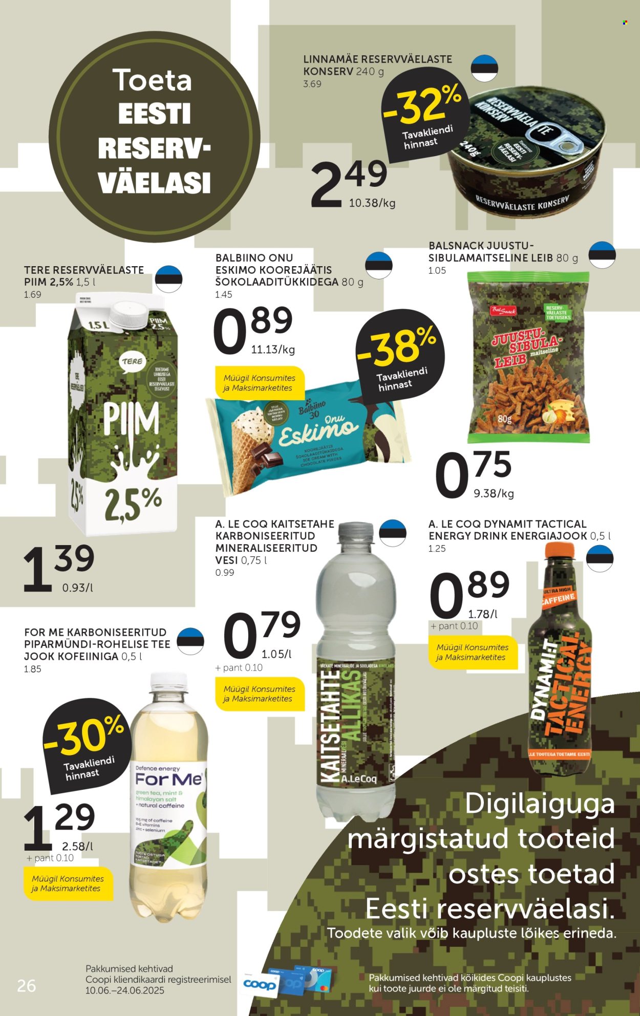 Coop kliendileht - 17.06.2025 - 24.06.2025. Lehekülg 26