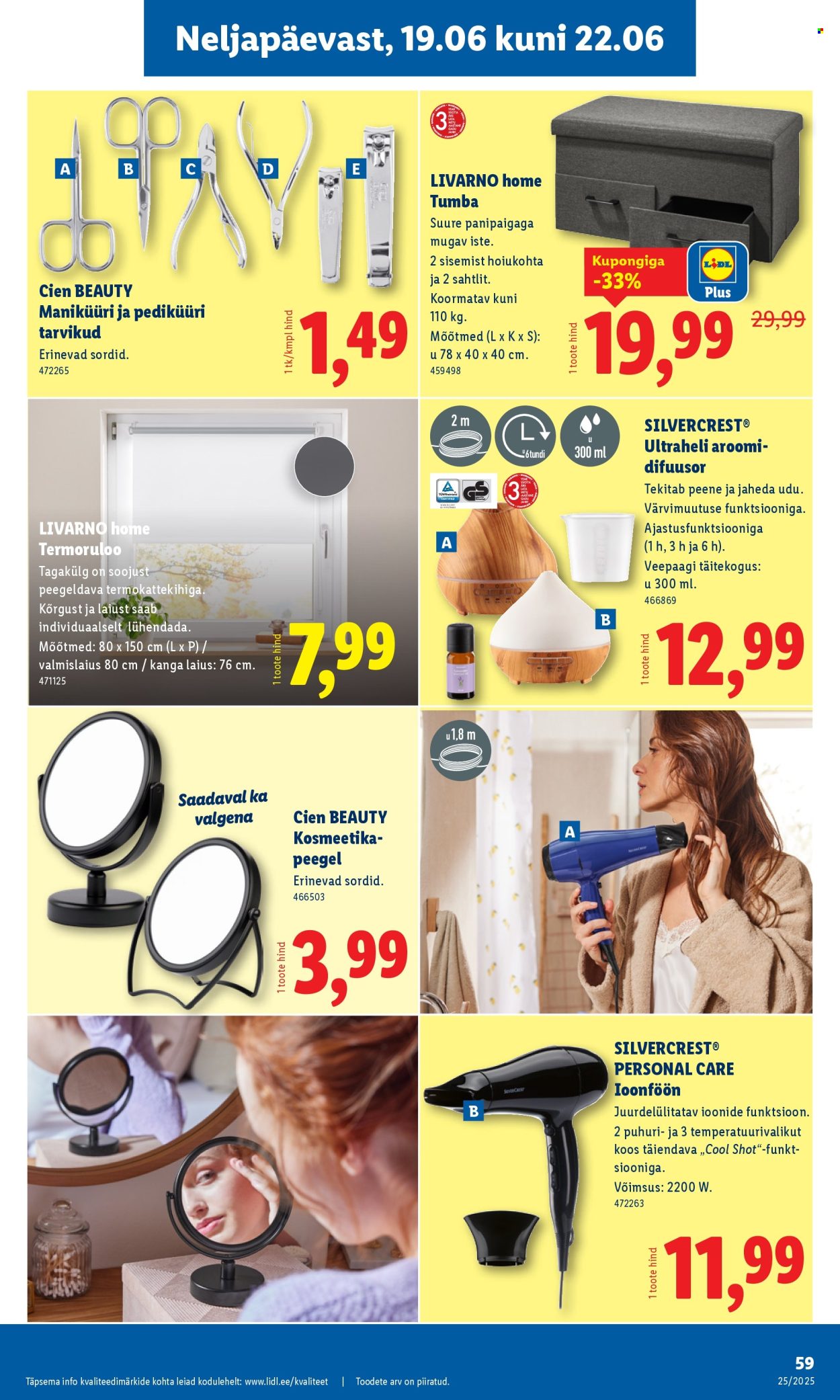 Lidl kliendileht - 19.06.2025 - 22.06.2025. Lehekülg 59