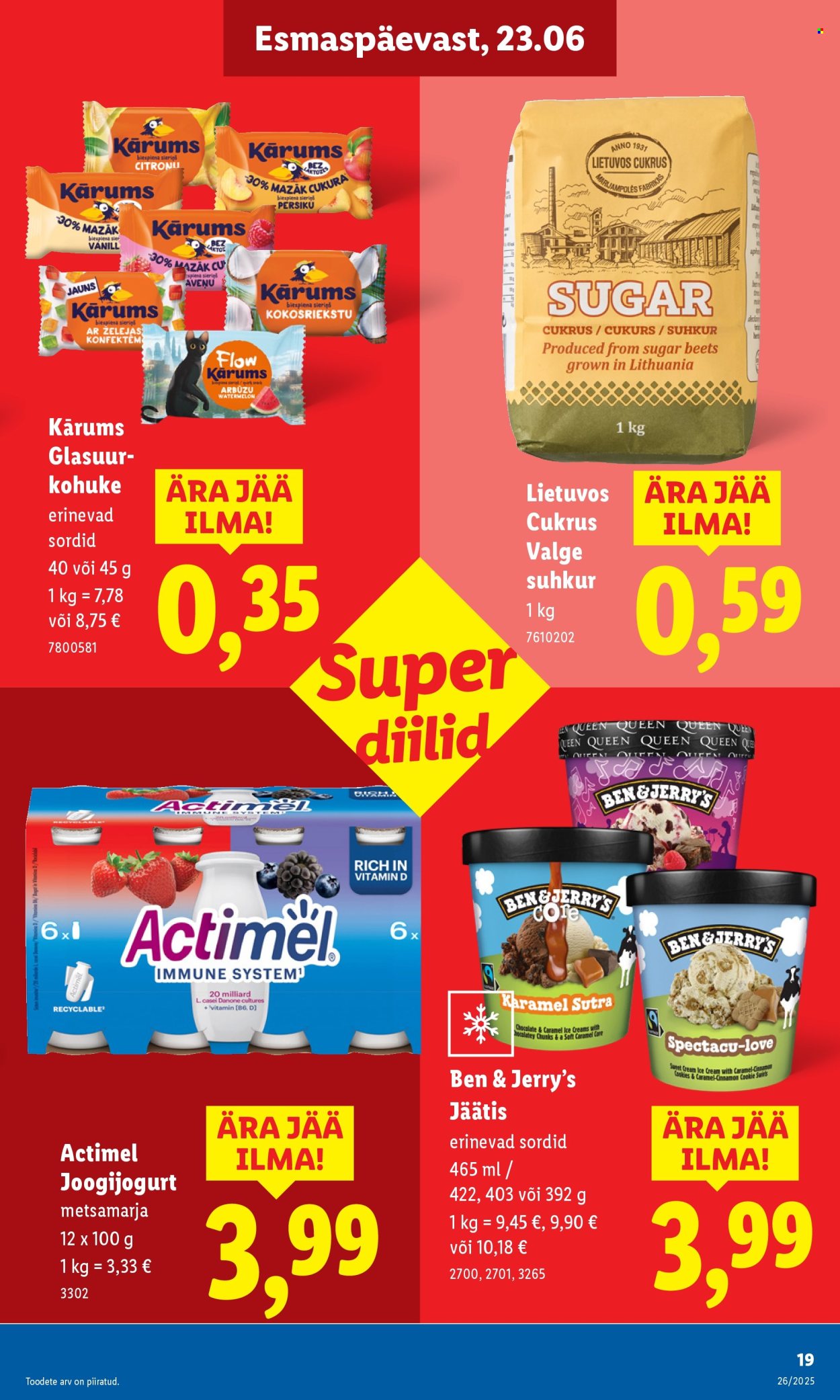 Lidl kliendileht - 23.06.2025 - 29.06.2025. Lehekülg 19