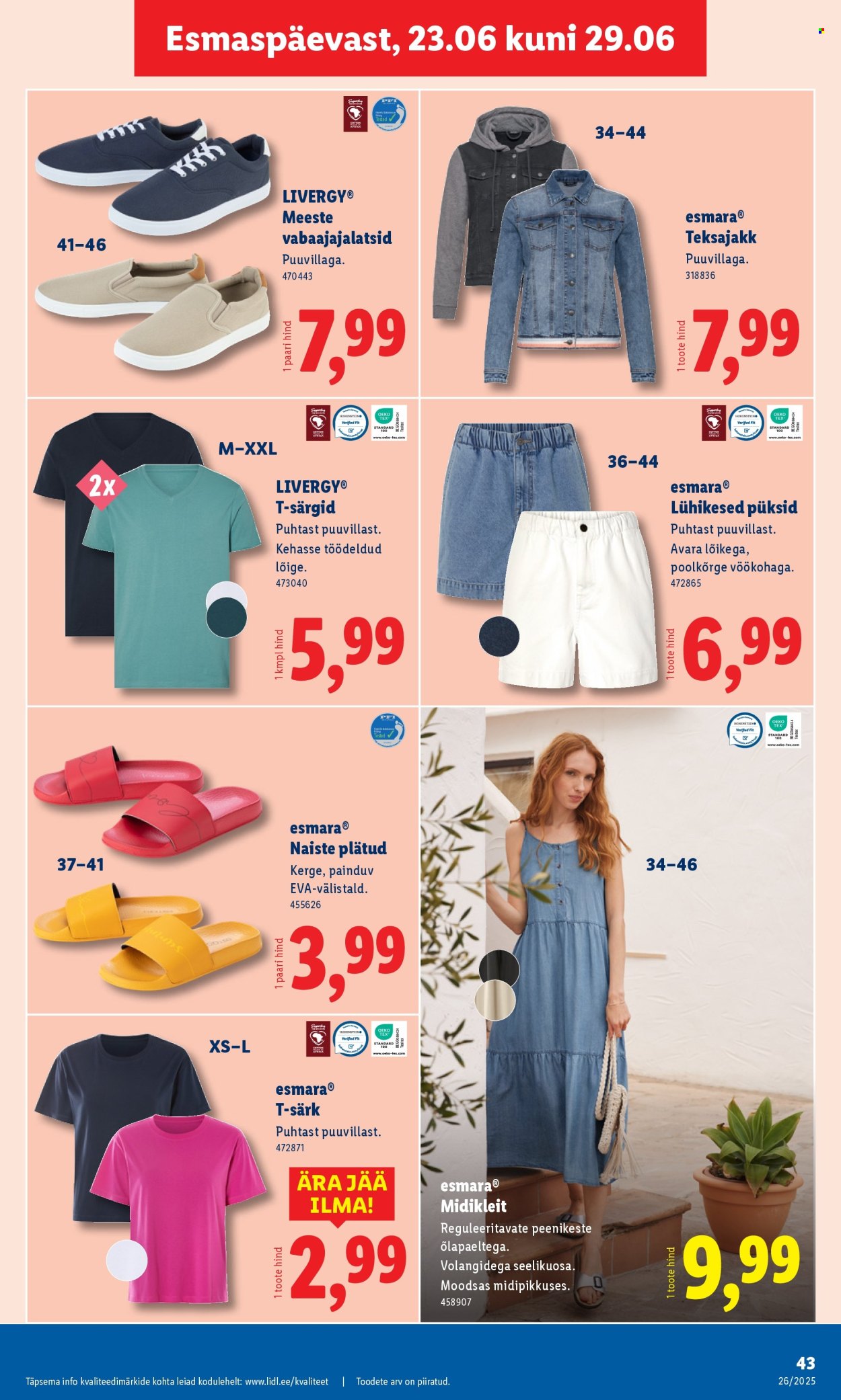Lidl kliendileht - 23.06.2025 - 29.06.2025. Lehekülg 43