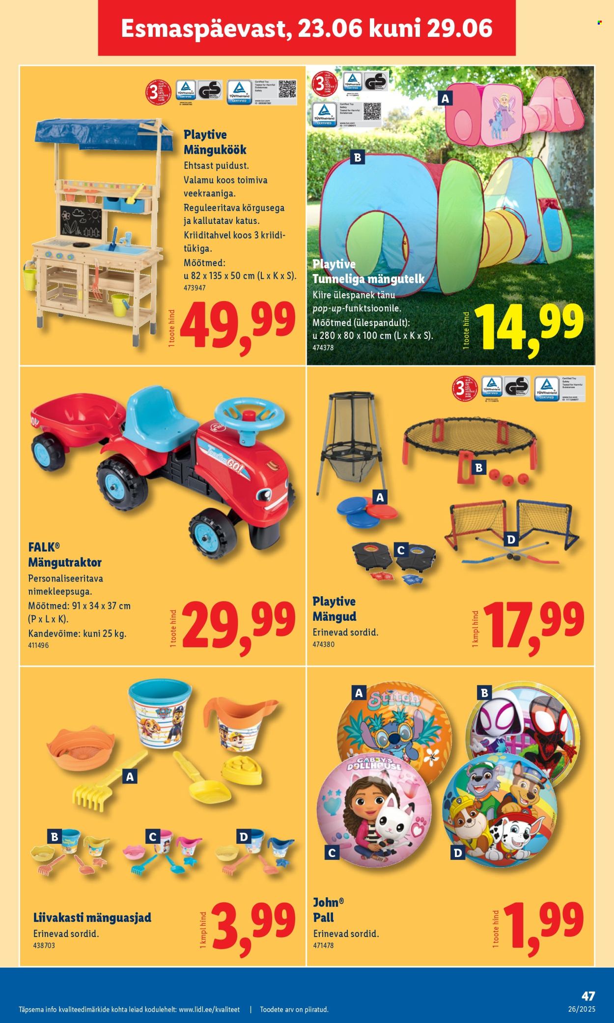 Lidl kliendileht - 23.06.2025 - 29.06.2025. Lehekülg 47
