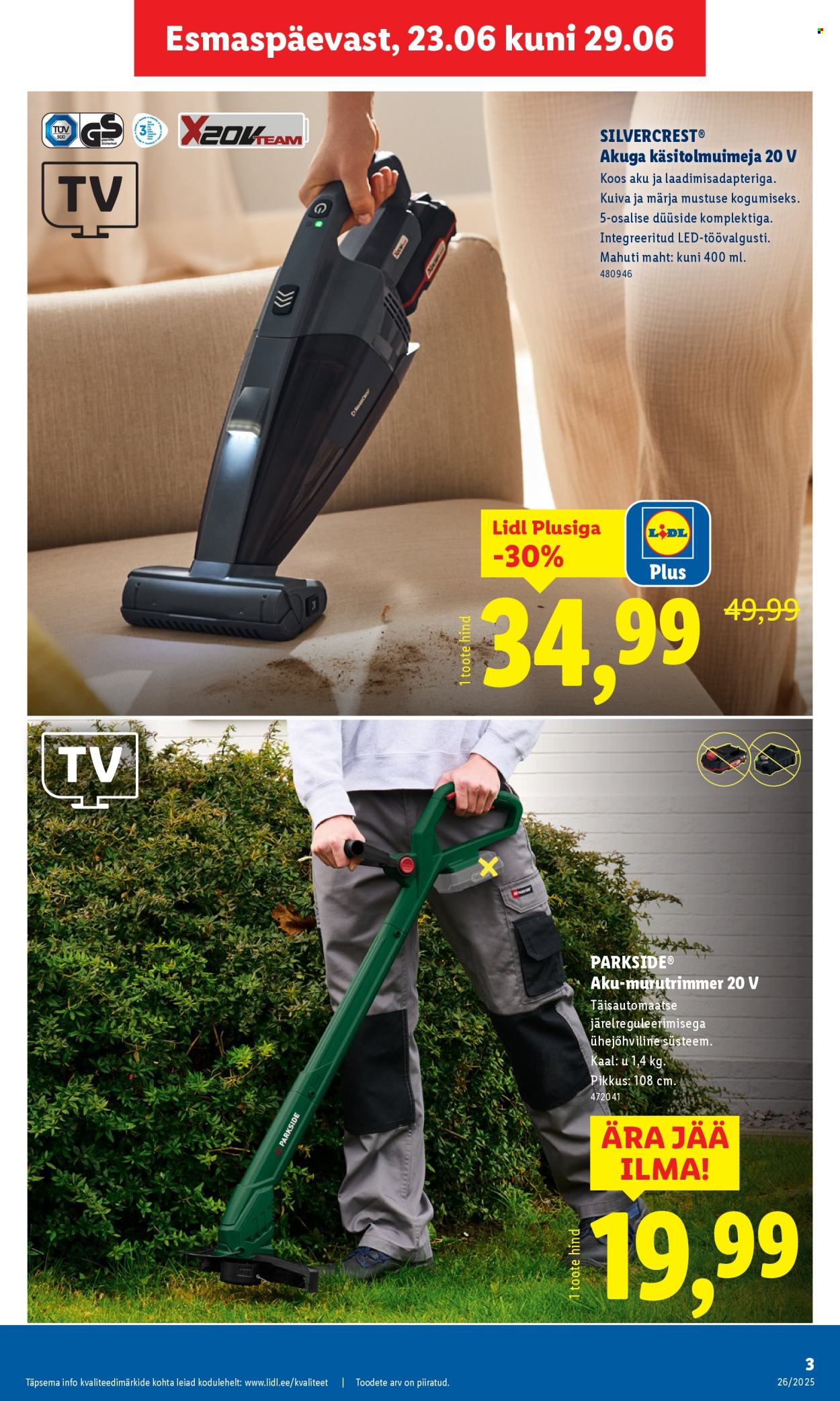 Lidl kliendileht - 23.06.2025 - 29.06.2025. Lehekülg 3