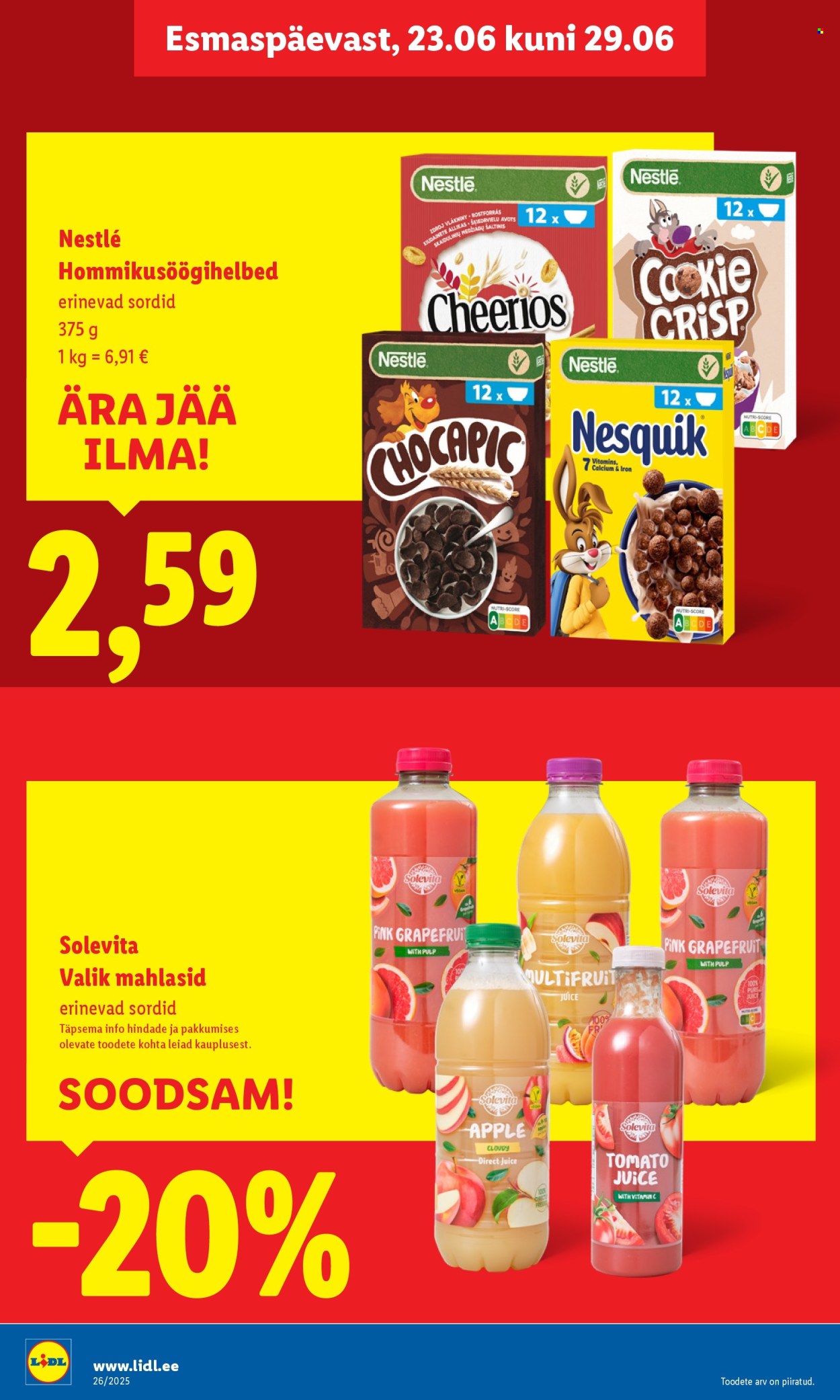 Lidl kliendileht - 26.06.2025 - 29.06.2025. Lehekülg 26